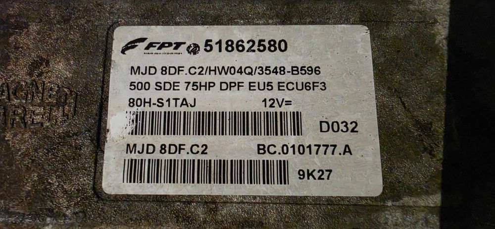 Calculator Motor Fiat 500 1.3JTD 51862580