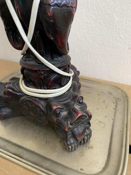 Veioza rasina  cu abajur