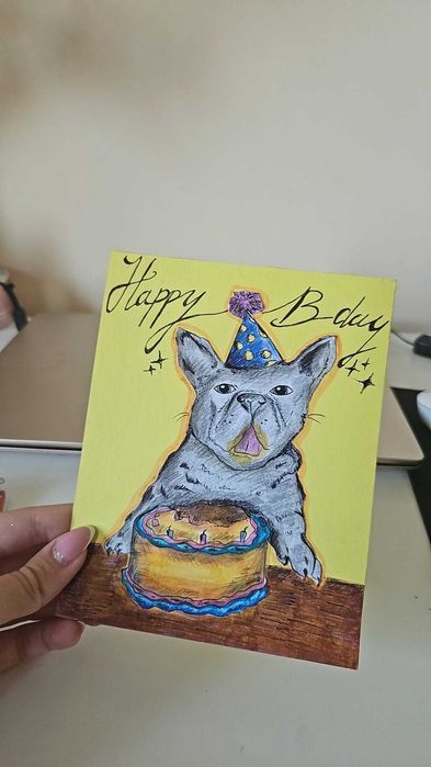 Ръчно рисувани картички за всеки повод