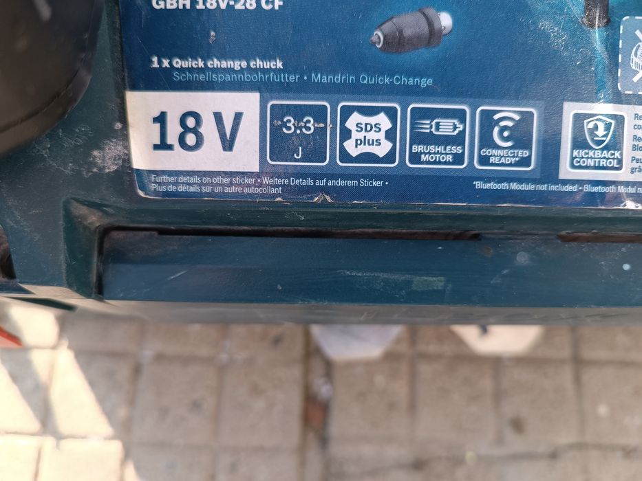 Къртач bosh GBH 18V-28 CF