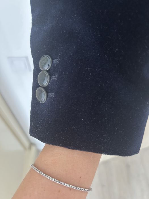 Sacou catifea Massimo Dutti S