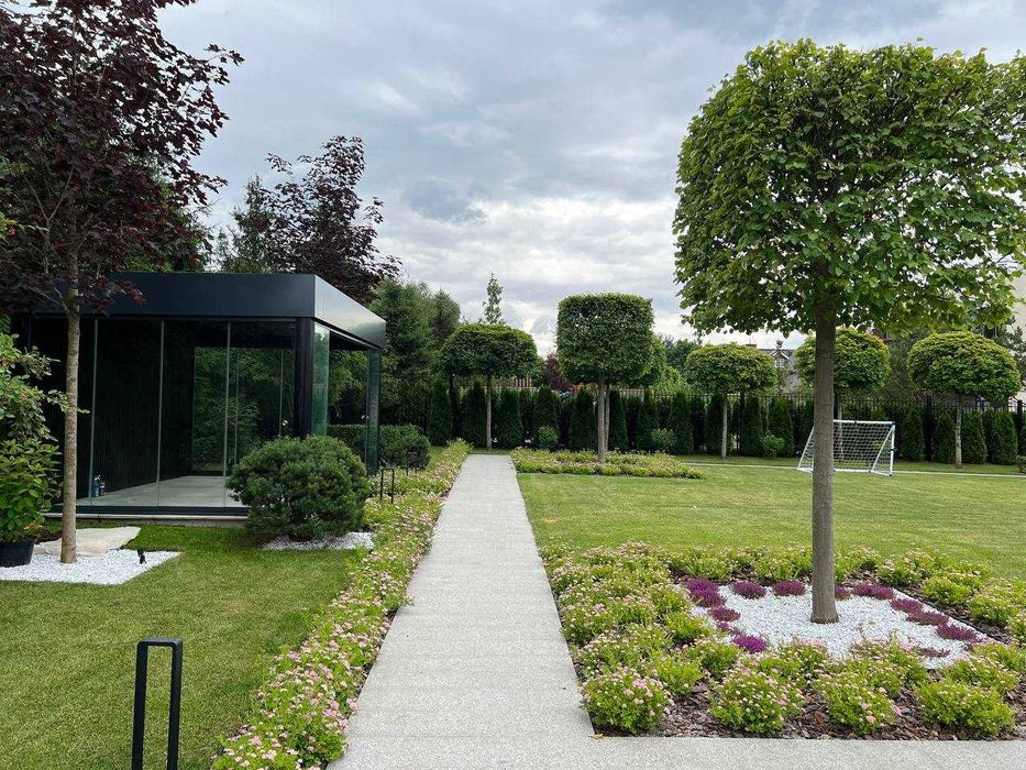 Озеленение, газон, автополив