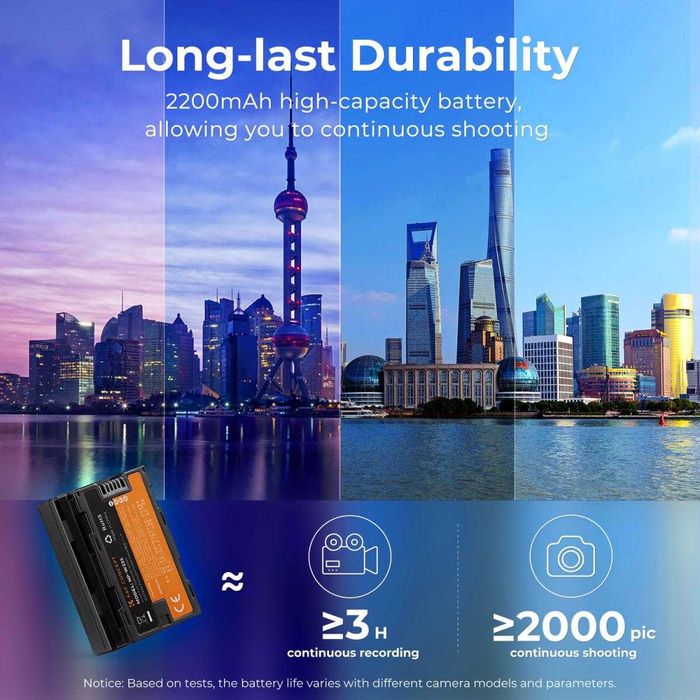 Комплект 2 батерии NP-W235 + зарядно K&F Concept