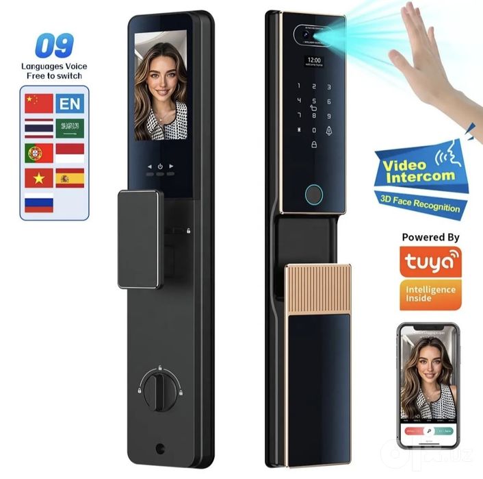 Smart lock Aqlli qulf 2yil kafolat beramiz