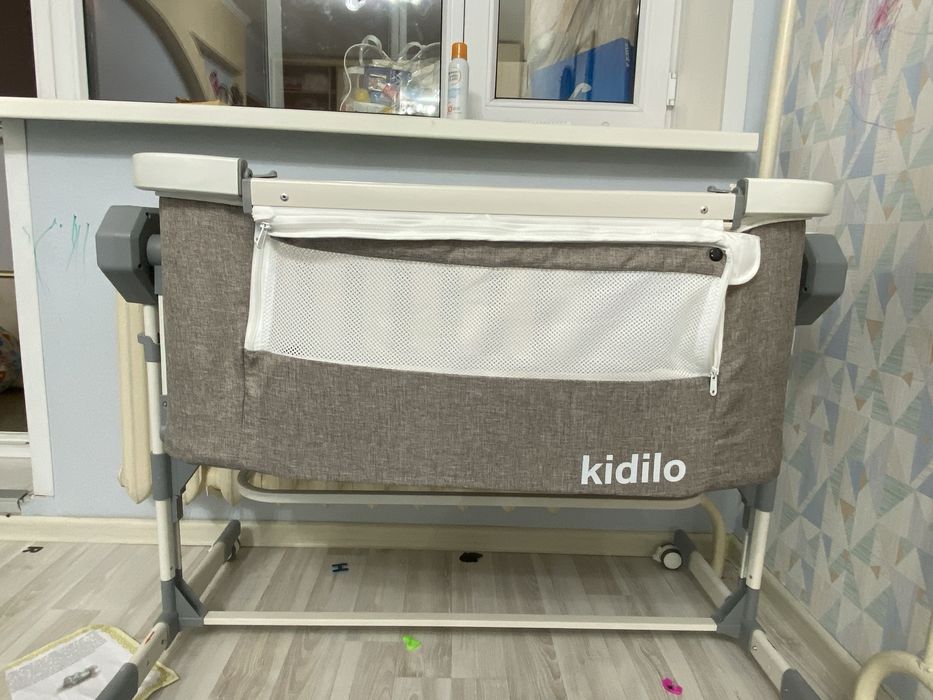 Детская приставная кроватка Kidilo Premium