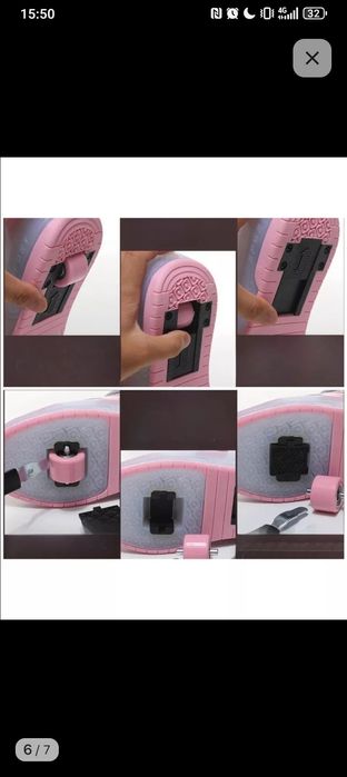 кроссовки ролики