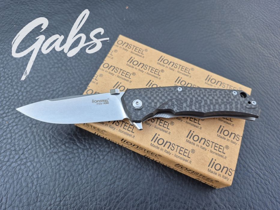 Сгъваем нож Lion Steel ITALY,TRE Carbon,Molletta