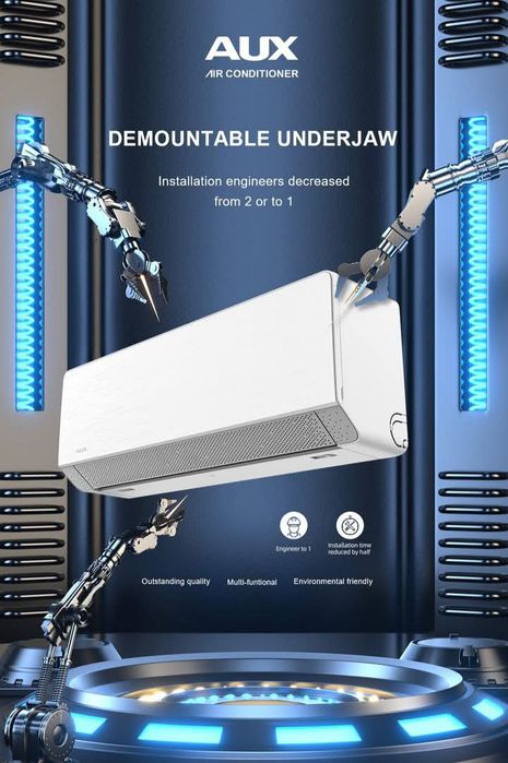 Кондиционер AUX (12) Inverter+UF лампа Model: ASW-H12A4/CAR  Доставка