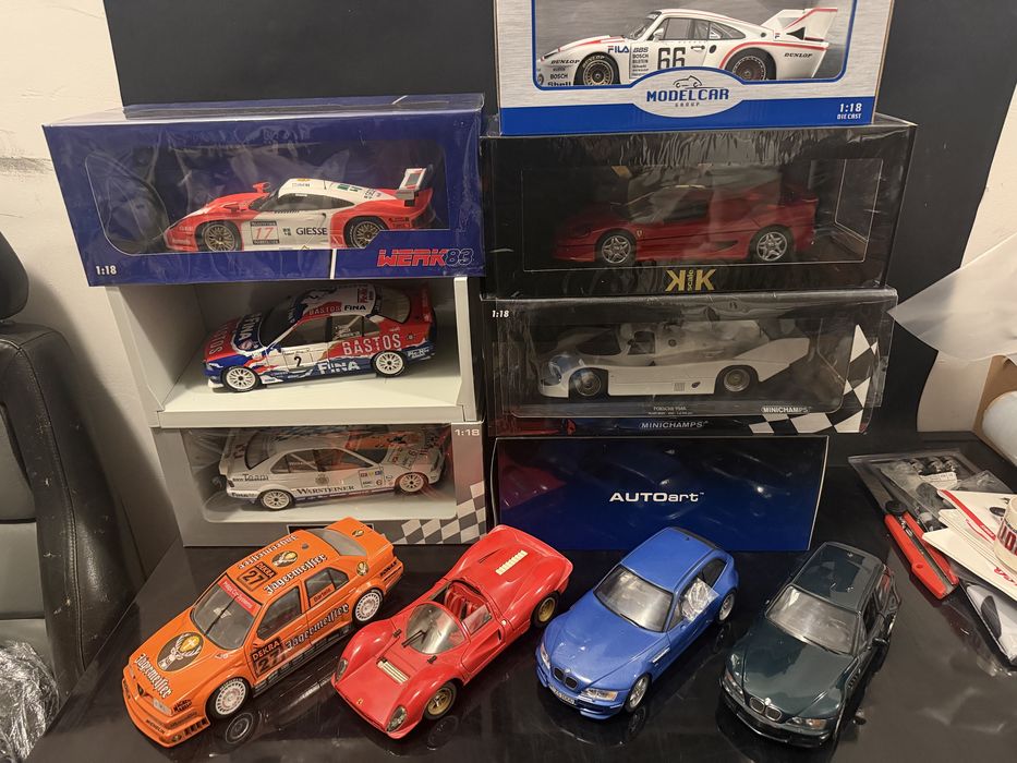 Модели 1:18 bmw porsche UT Minichamps