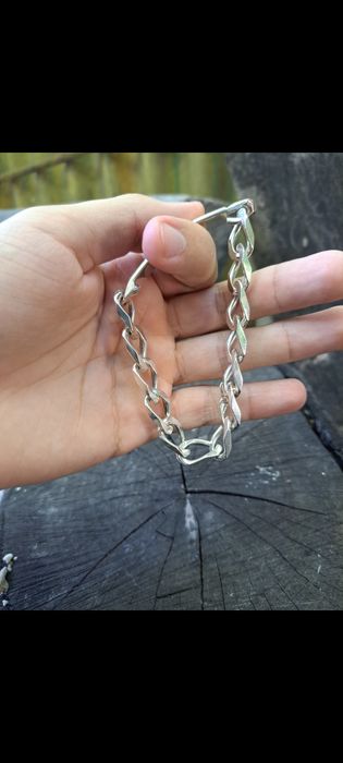 Bratara argint masiv Franta cu placuta