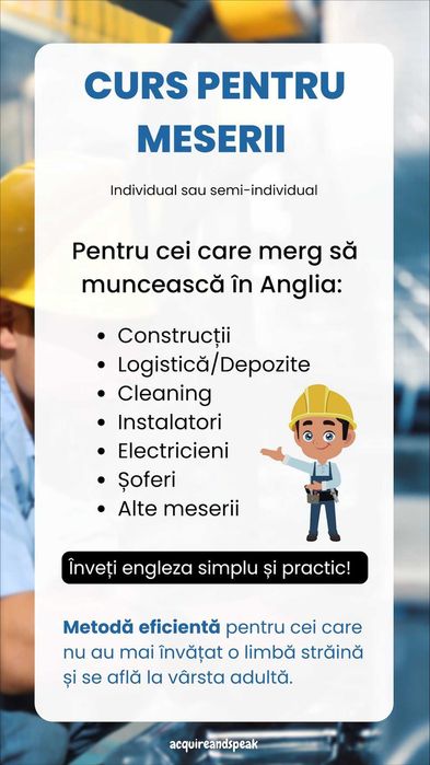 Curs de Engleza si Germana pentru adulti si copii axate pe comunicare