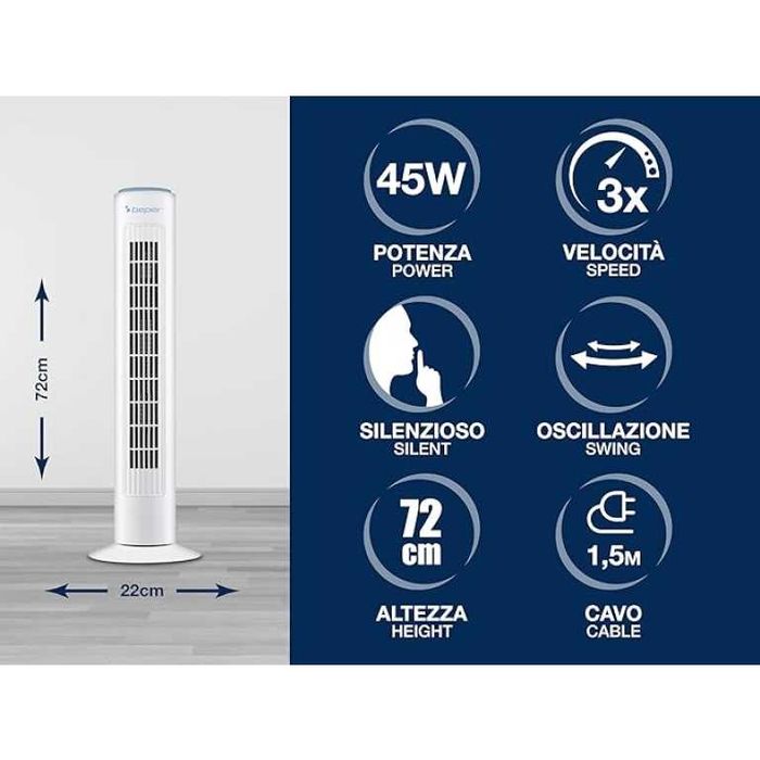 Кула вентилатор Beper P206VEN301