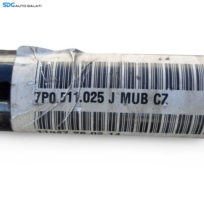 Bara Stabilizatoare Torsiune Punte Spate Volkswagen Touareg 7P 3.0 TDI 2010 - 2018 Cod 7P0511025J [LC3609]