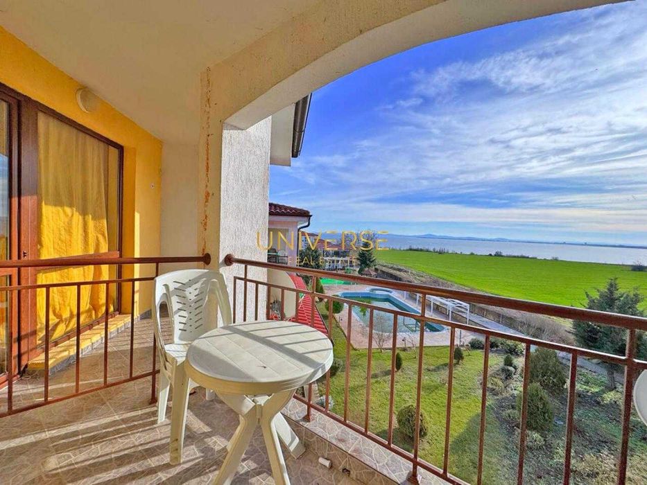 Апартамент 1+1 с морска гледка в Равда.#5576