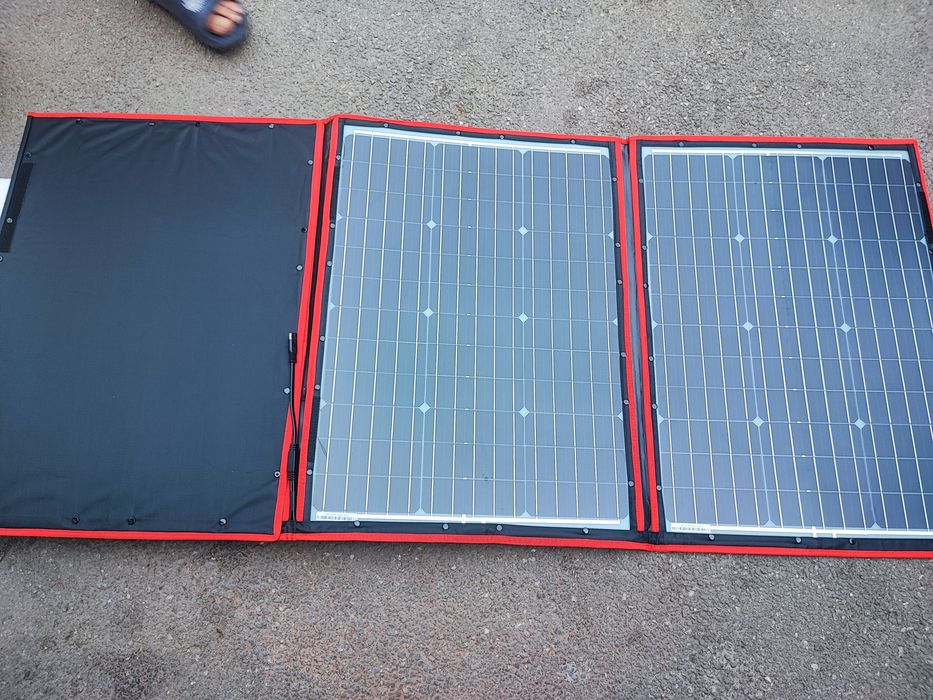 Kit panou solar pliabil / flexibil 200w, sistem fotovoltaic nou