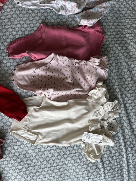 Пакет детских вещей 9-12 мес на девочку