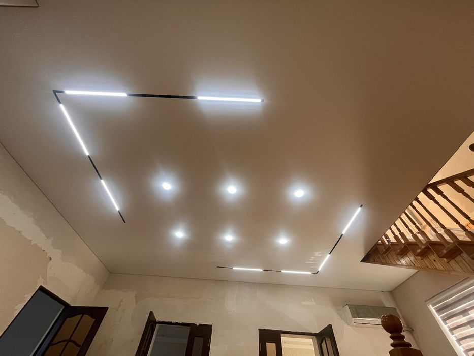 Услуги натяжные потолки