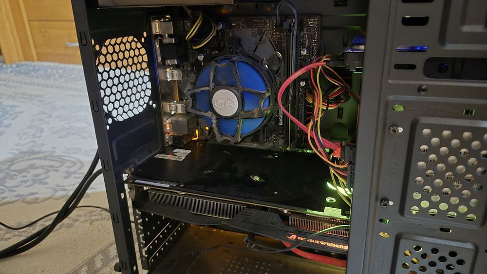 I5 8500, rx 480 8gb