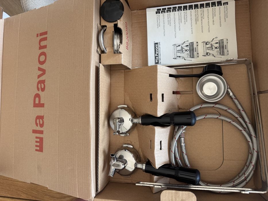 La Pavoni Cellini Evolution - pompa rotativa - semiprofesional - nefolosit