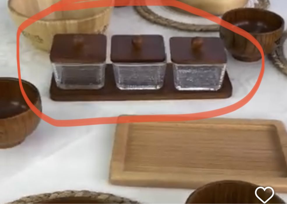 Минажница деревянные