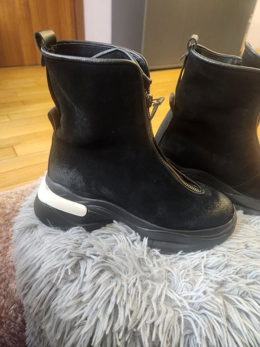 Боти естествена кожа