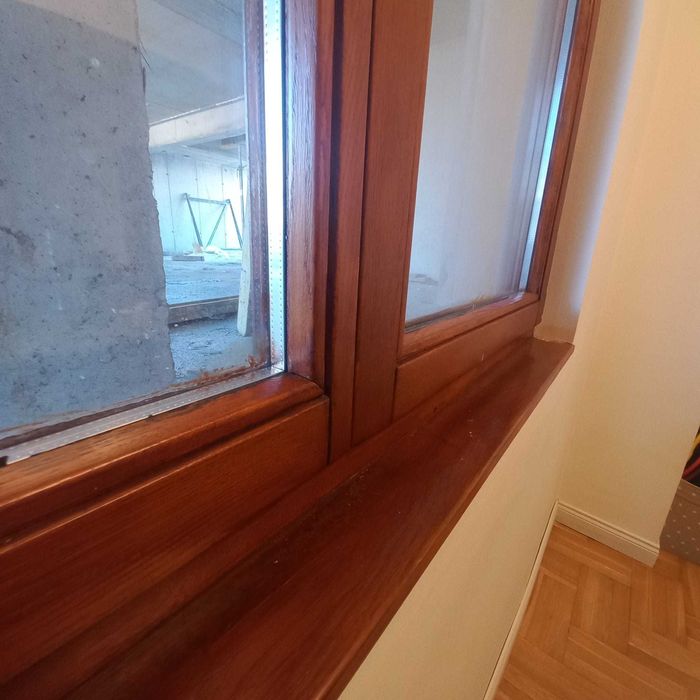 Дървена дограма със стъклопакет 140х150 см.