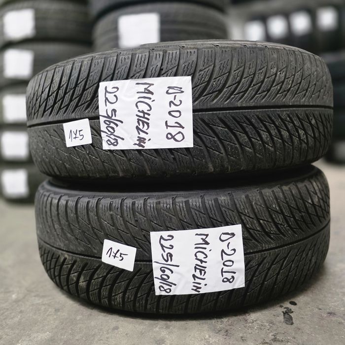 2×225/60/18 M+S.MICHELIN.Stare excelenta.