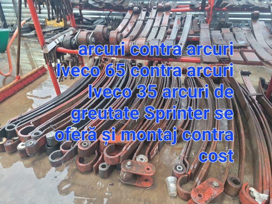 Contra arcuri Iveco 65 contra arcuri Iveco arcuri de greutate Sprinter
