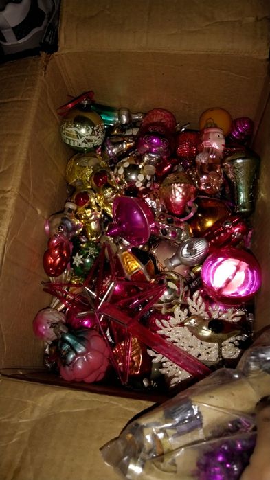 Ёлочные игрушки советские