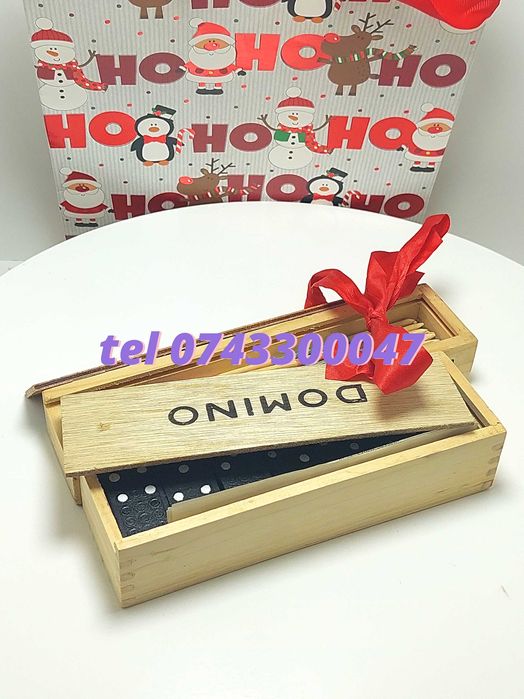 Pachet Cadou Craciun  Joc Marocoo mikadoSi Domino  Transport Gr