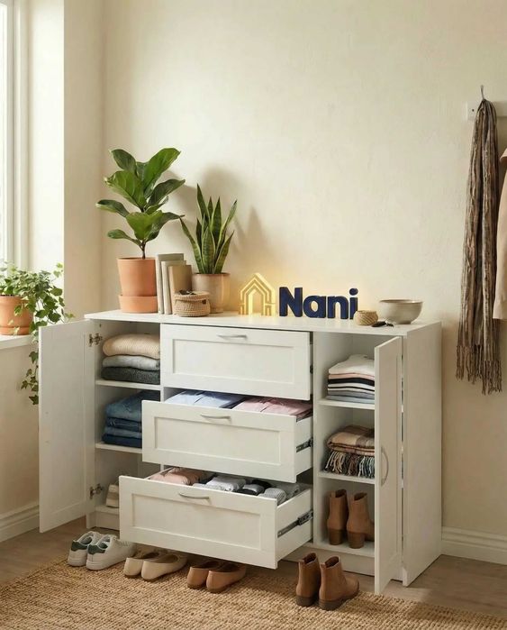 Тумба SIRI с ящиками и дверцами. Стиль и европейское качество