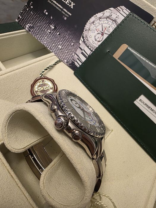 Rolex Yacht-Master II aur alb 116689
