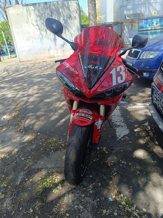 Yamaha R6 2005 furca "upsidedown"