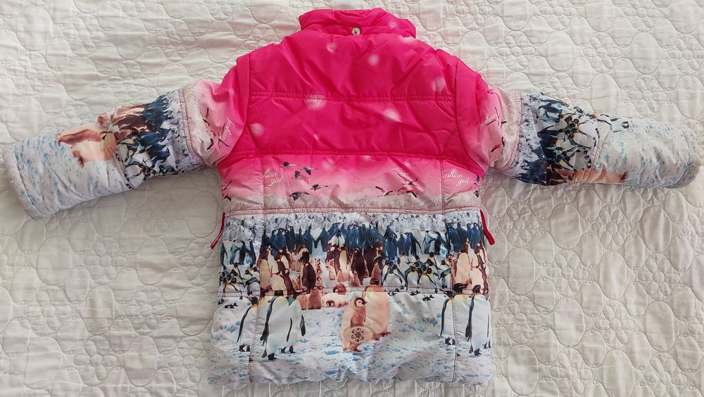 Детский зимний костюм для девочки, KIKO