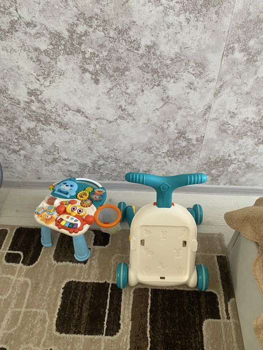 Ходунки каталка стульчик + манеж детский