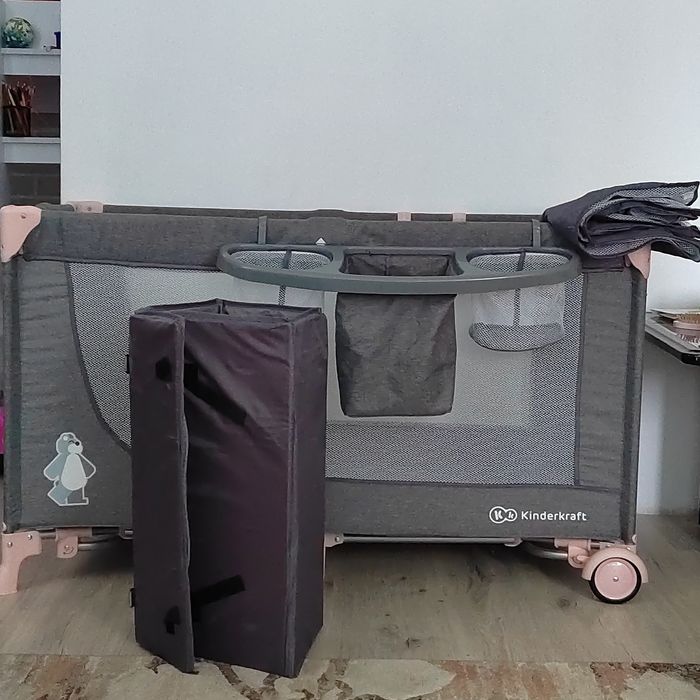 Бебешко креватче KINDERKRAFT + матрак