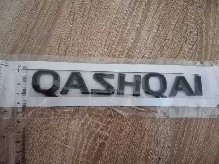 черен надпис Nissan Qashqai стар стил