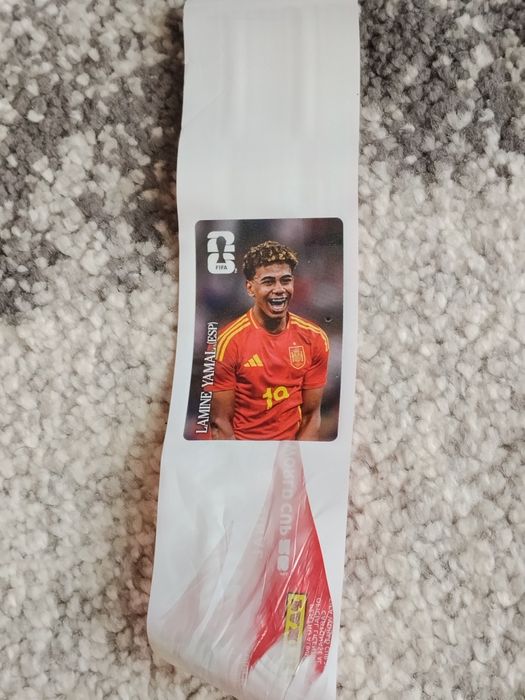 Oficial sticker Lamine Yamal Coca-cola WC26