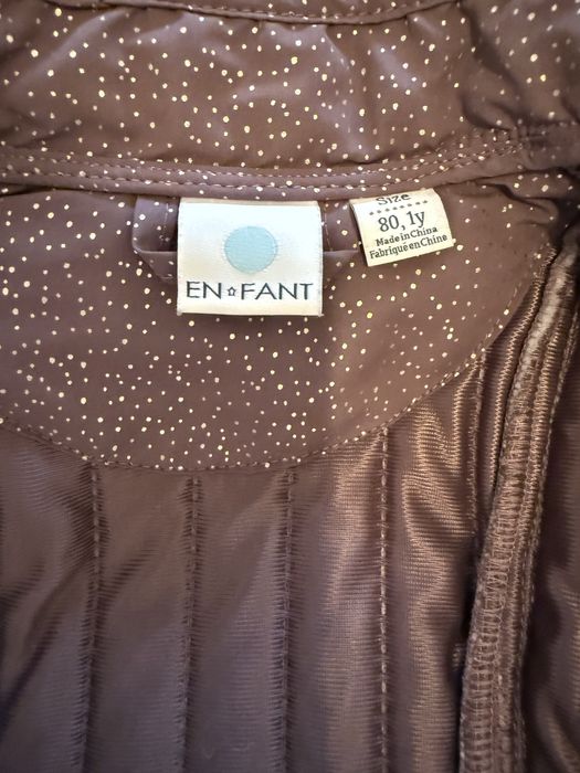 Set termic EN FANT (aproape NOU) pt fete, marimea 80