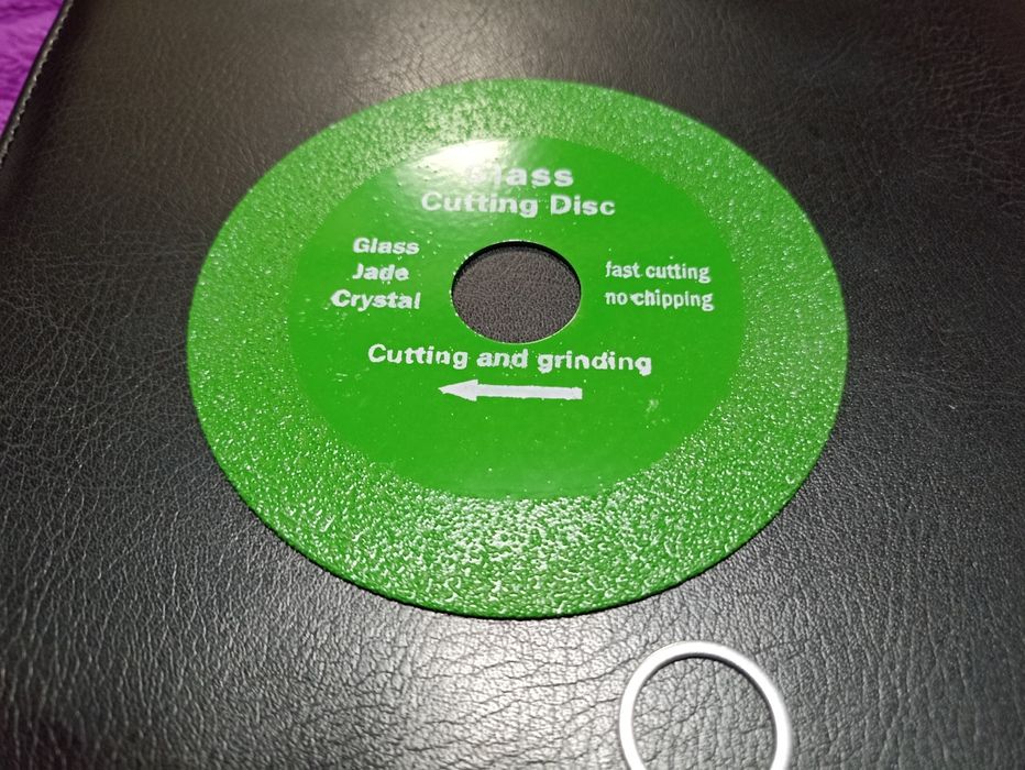 Disc tăiat din sticla diamtru 100 MM