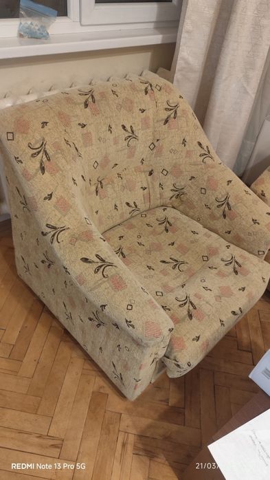 Подарявам диван и 2 фотьойла