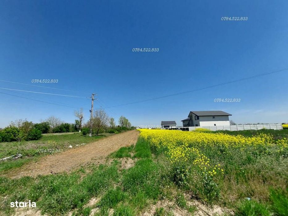 Teren 500 mp Berceni Vidra Calea București utilități