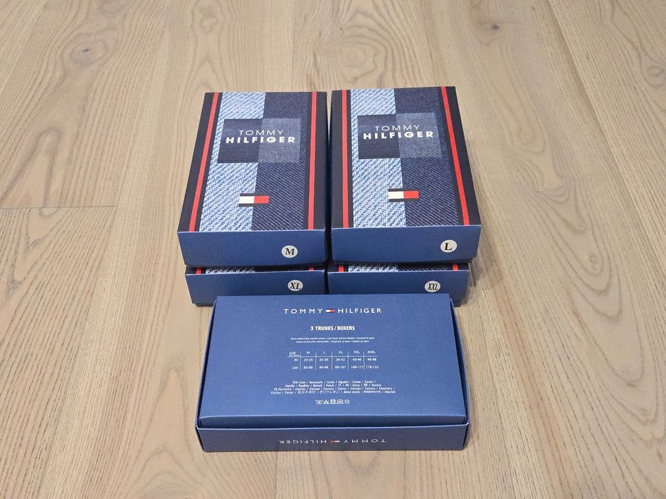 Boxeri Tommy set 3 perechi bumbac M L XL XXL