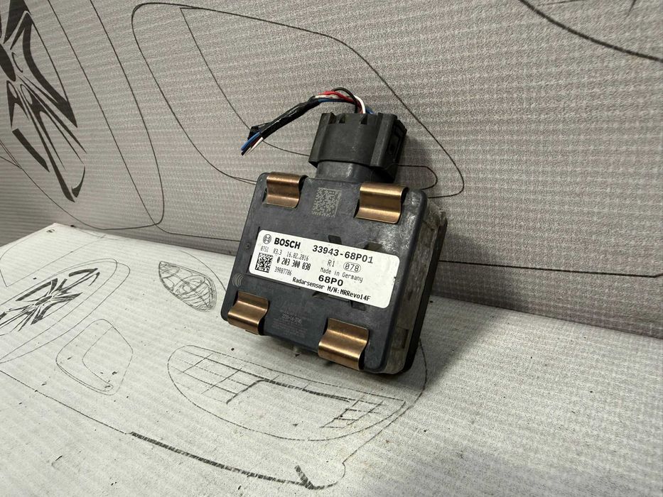 Senzor radar Suzuki Baleno IV COD: 33943-68P01 2016 / [2015+] / (5B2)