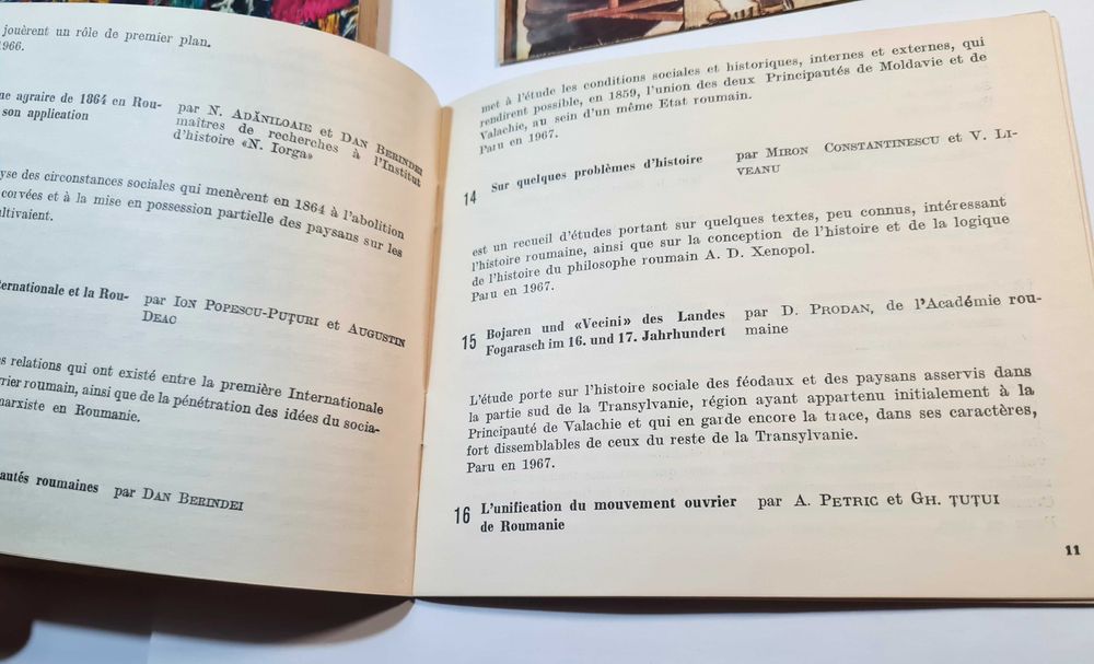 revista „Almanach de L'Humanité” - 1973 (+ calendar) + Bonus