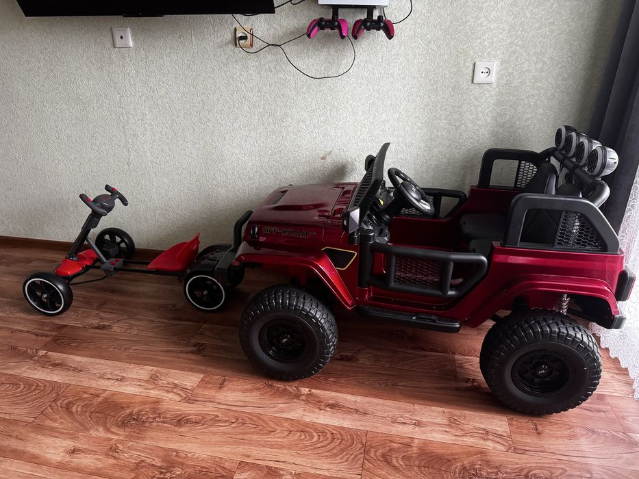 Электромобиль детский Jeep JL-213