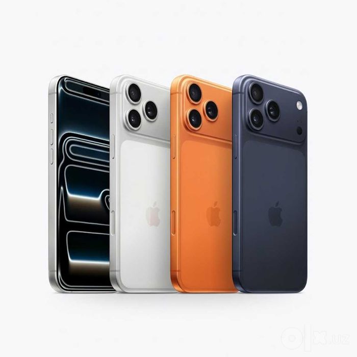 iPhone 17 Pro Max 512GB A3526 Silver, CosmicOrange, DeepBlue.