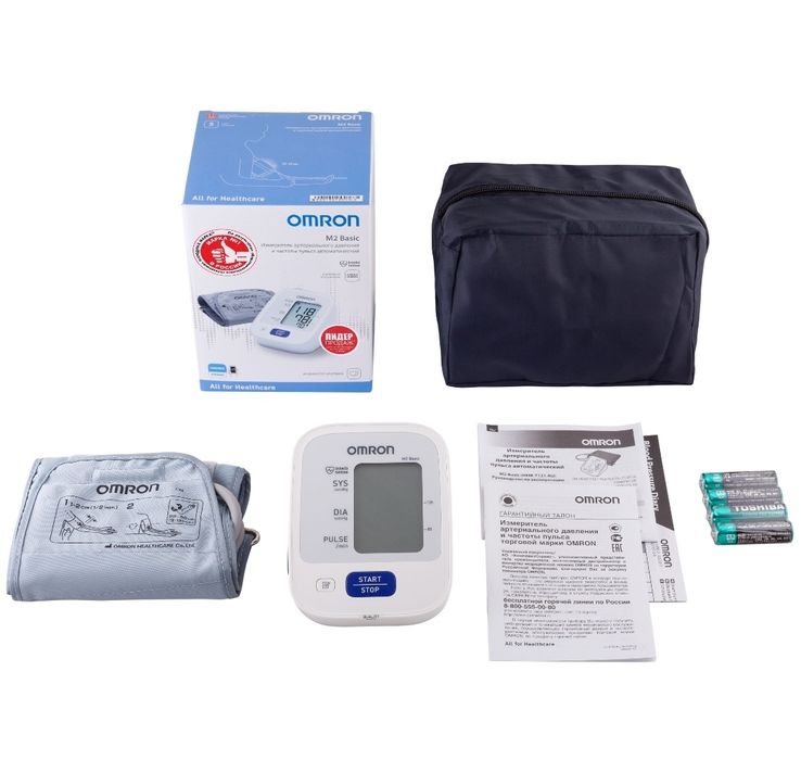 Автоматический тонометр Omron M2 Basic RU. Оригинал