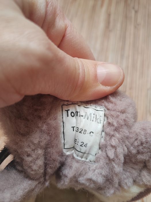 Ботинки зимние на девочку