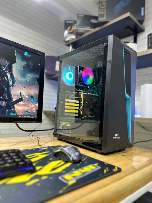 Игровой компьютер в полном комплекте